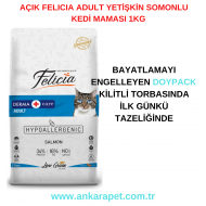 Felicia Adult Somonlu Yetişkin Kedi Maması 1 Kg AÇIK